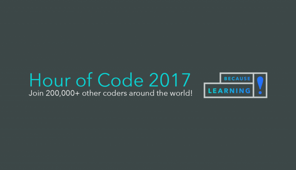 because learning hour of code 2017-2